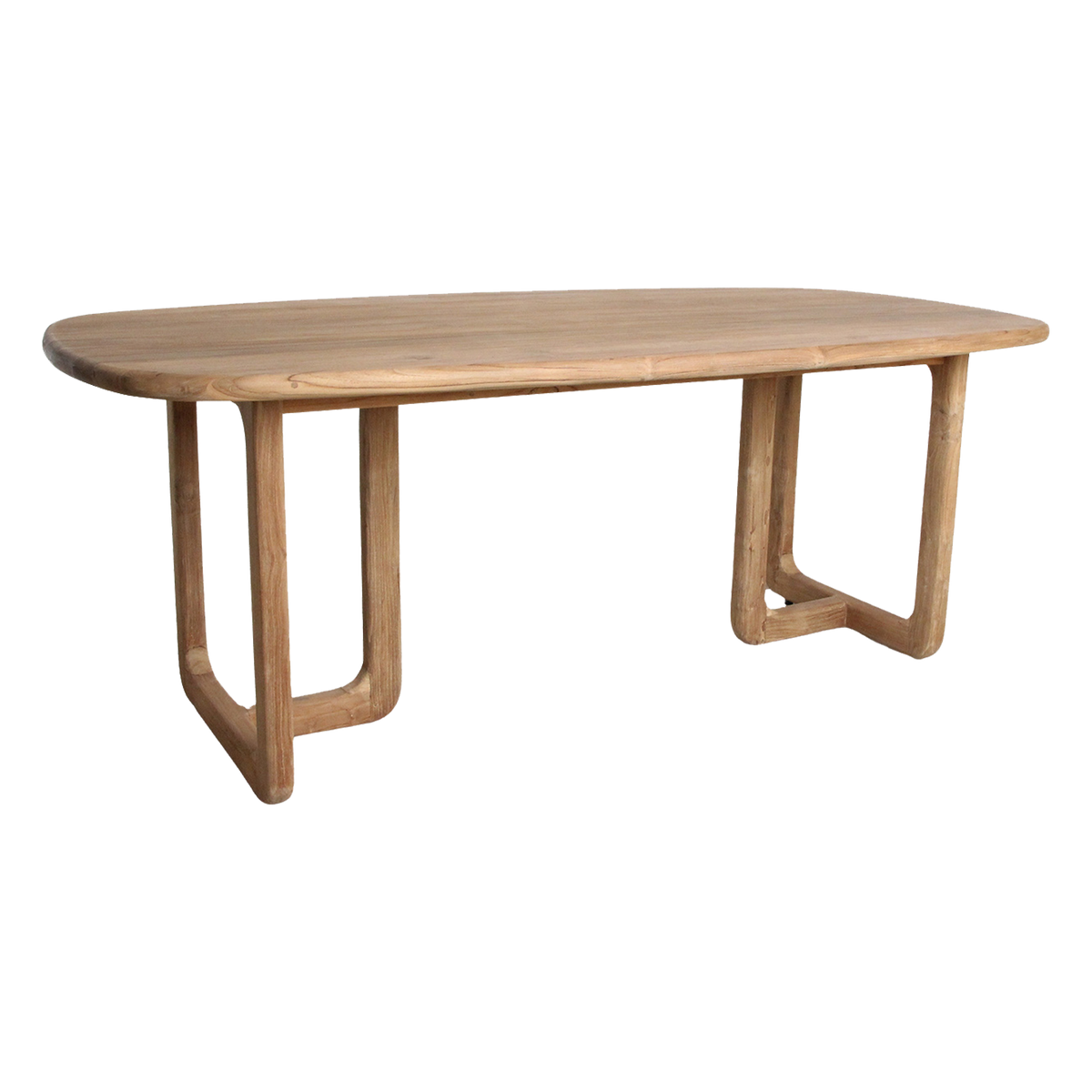 Raw Materials Eettafel Invierno 200x100cm Teakhout - KwaliteitWonen.nl