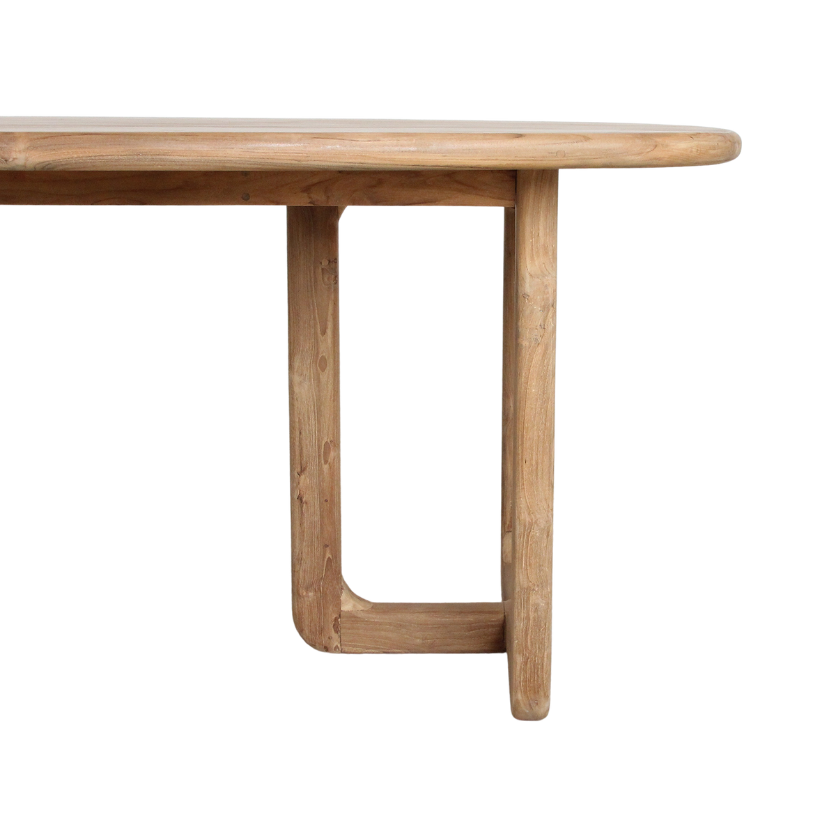 Raw Materials Eettafel Invierno 240x100cm Teakhout - KwaliteitWonen.nl