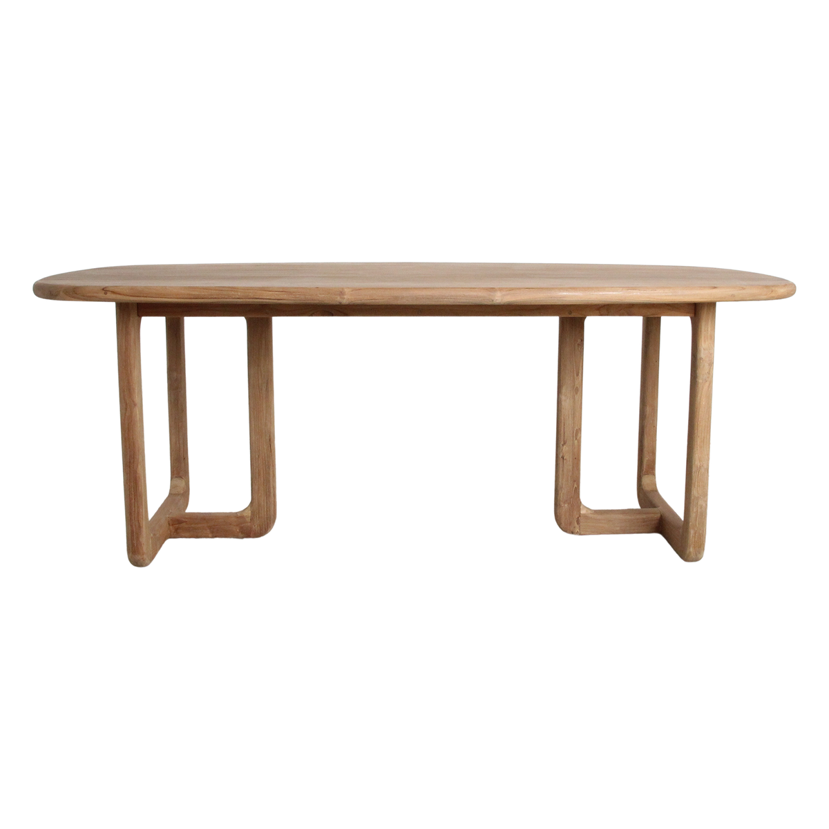 Raw Materials Eettafel Invierno 240x100cm Teakhout - KwaliteitWonen.nl