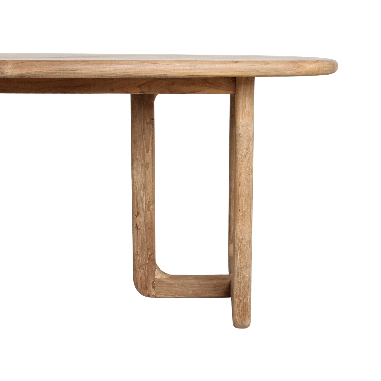 Raw Materials Eettafel Invierno 240x100cm Teakhout - KwaliteitWonen.nl