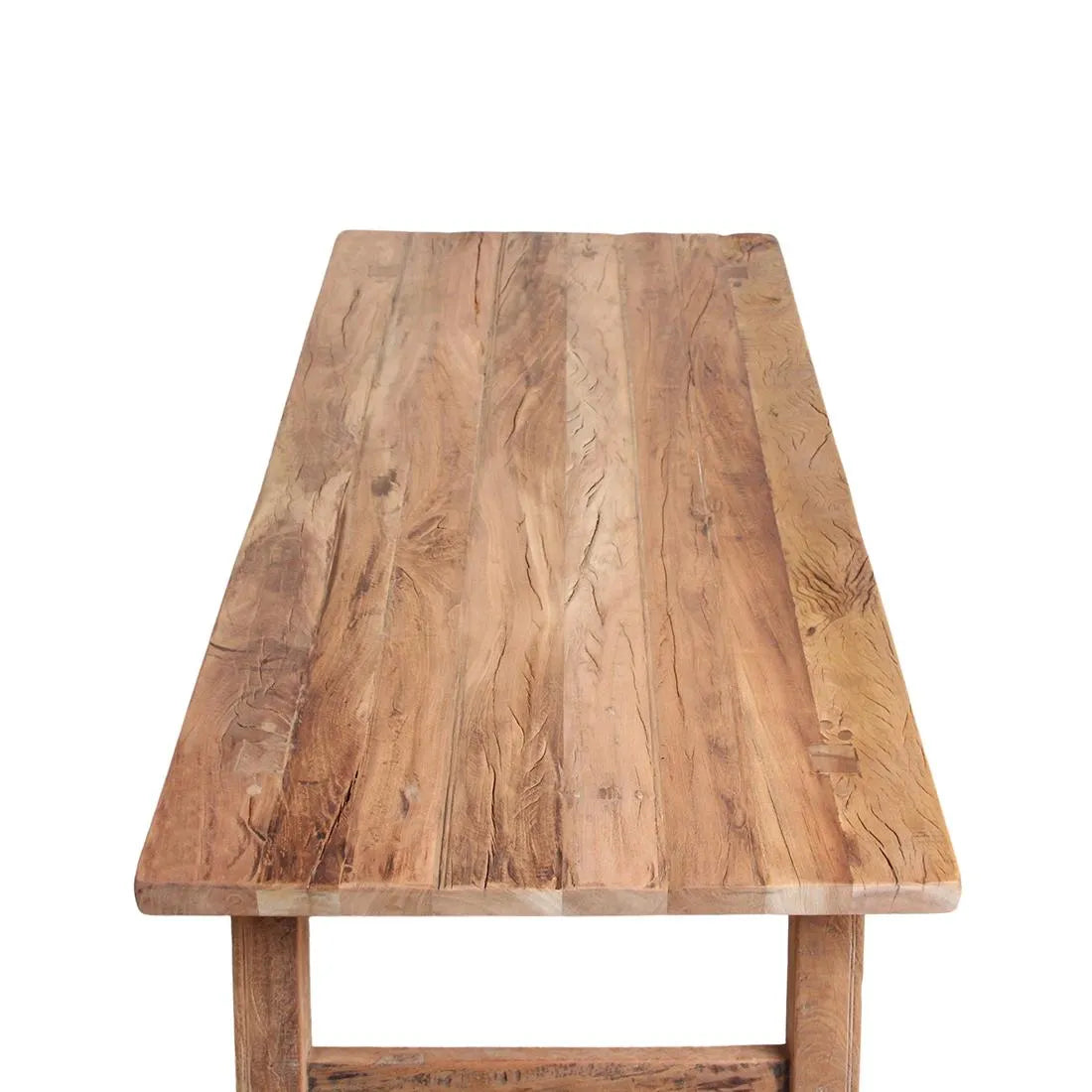 Raw Materials Farmwood Rechthoekige Salontafel - Fsc-Gerecycled Hout - 140x65cm - KwaliteitWonen.nl