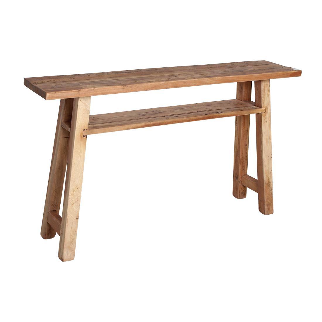 Raw Materials Farmwood Wandtafel Groot - Fsc-Gerecycled Hout - KwaliteitWonen.nl