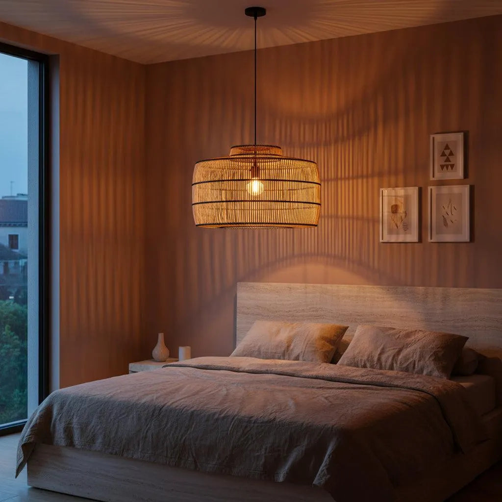 Raw Materials Hanglamp Stella Rotan - KwaliteitWonen.nl