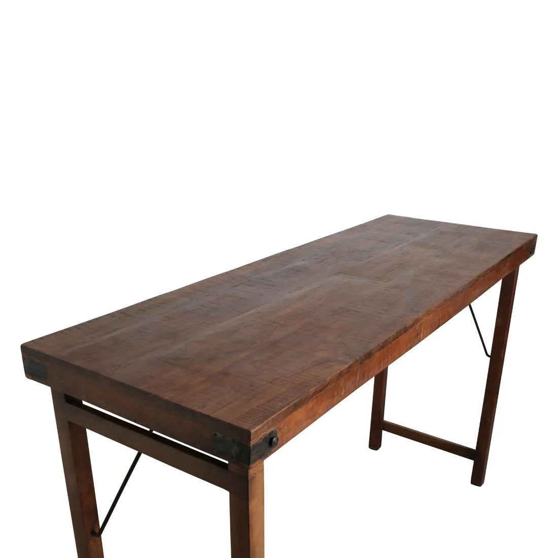 Raw Materials Inklapbare Bartafel Bruin - 170x60x107cm - KwaliteitWonen.nl