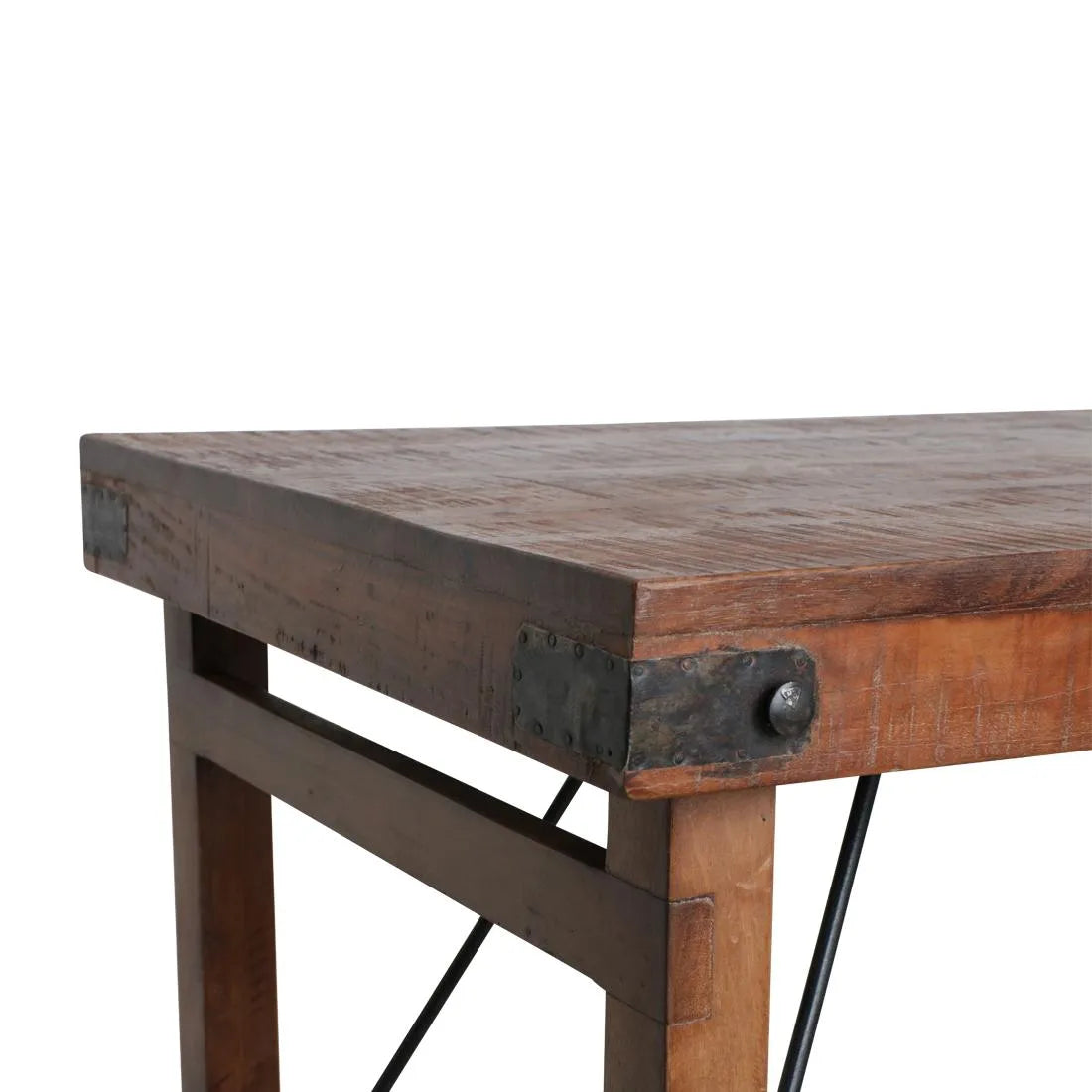Raw Materials Inklapbare Bartafel Bruin - 170x60x107cm - KwaliteitWonen.nl