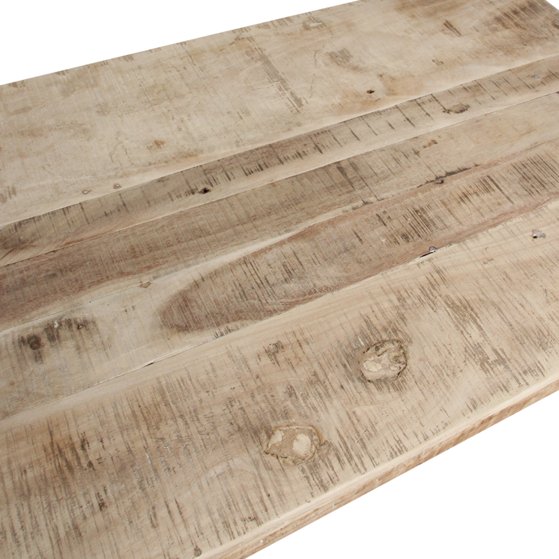 Raw Materials Limewash Inklapbare Salontafel - 120x75cm - KwaliteitWonen.nl