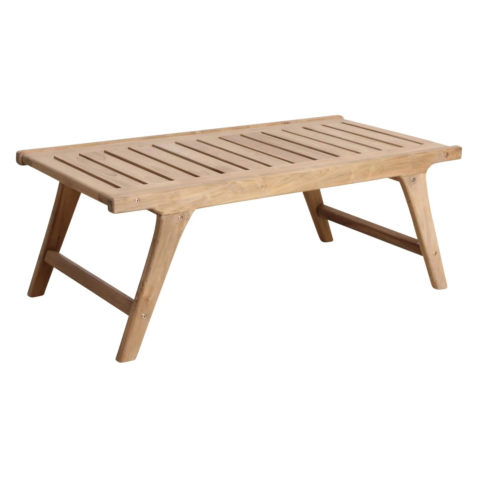 Raw Materials Tuintafel Odin 100x50cm Teakhout - KwaliteitWonen.nl