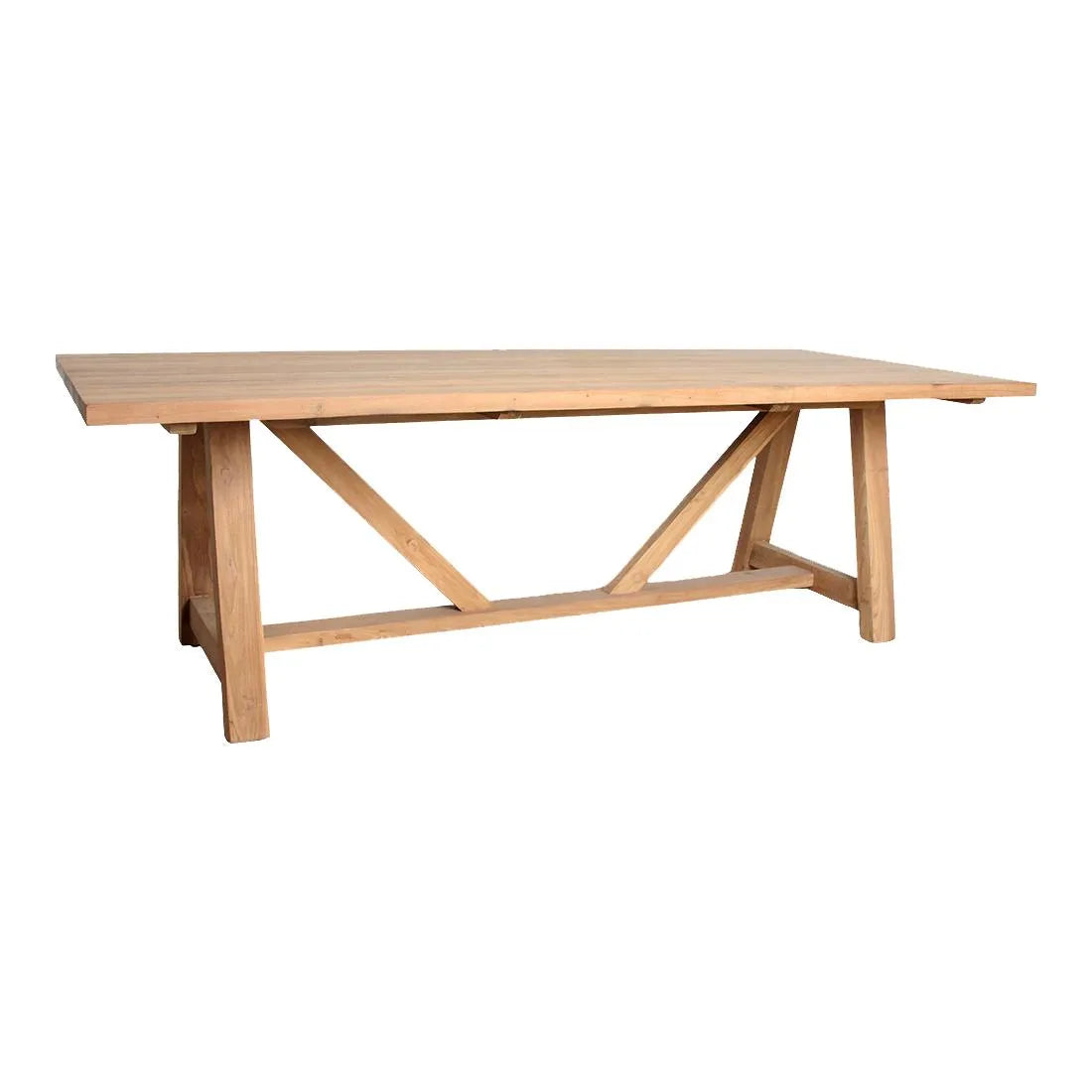 Raw Materials Tuintafel Soleado 200x100cm Teakhout - KwaliteitWonen.nl
