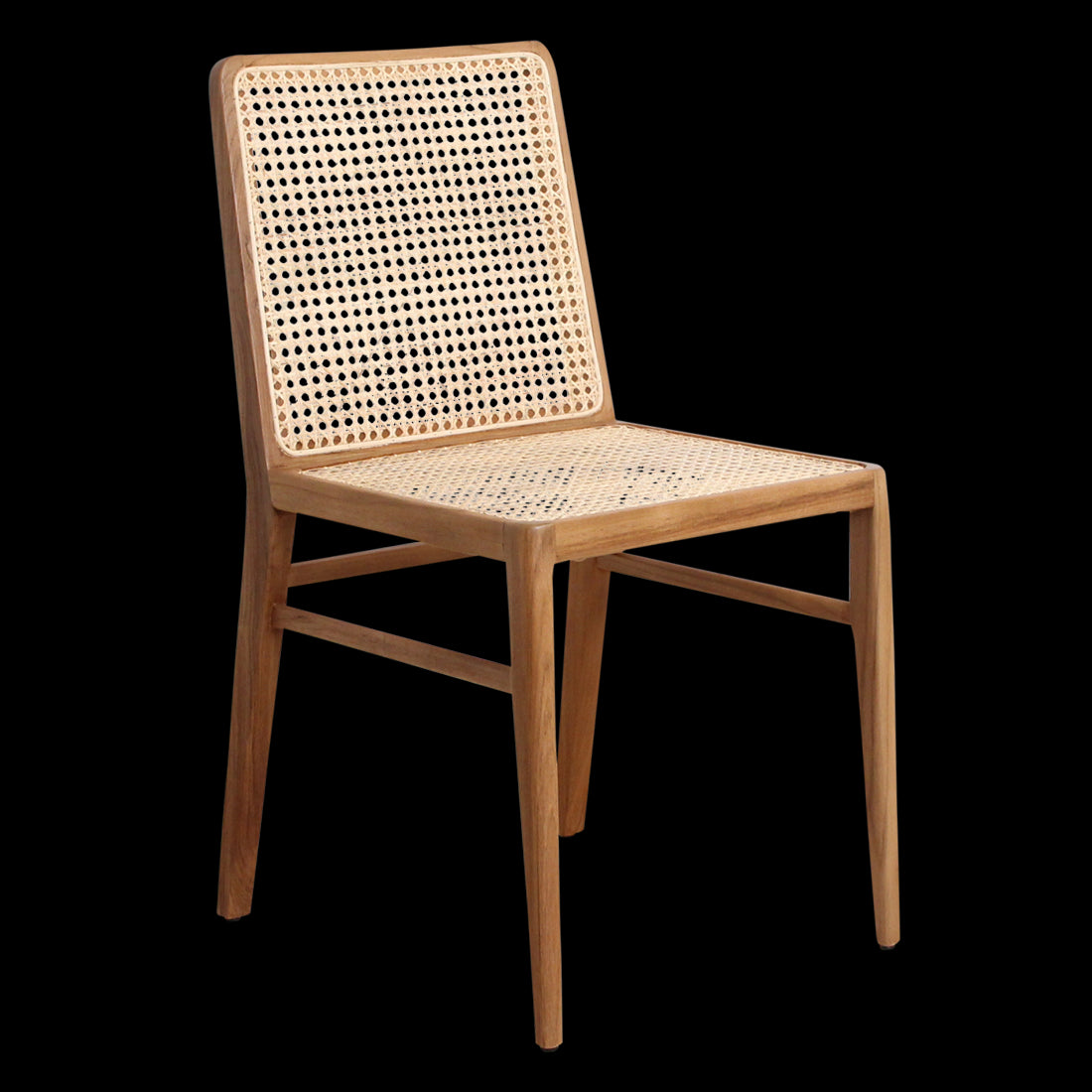 Raw Materials Nova Teakhout Eetkamerstoel - Naturel (Set Van 2)