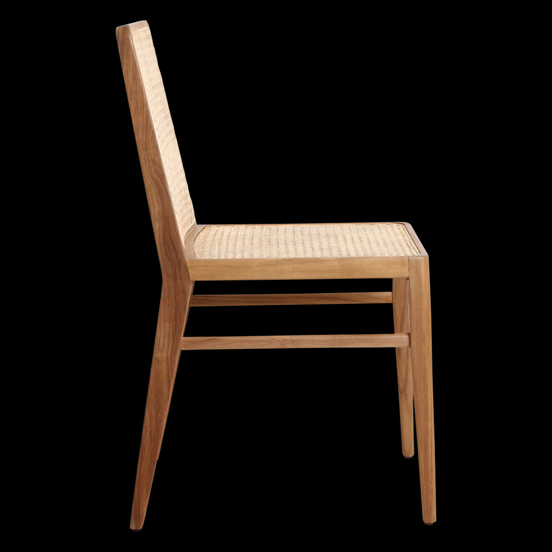 Raw Materials Nova Teakhout Eetkamerstoel - Naturel (Set Van 2)