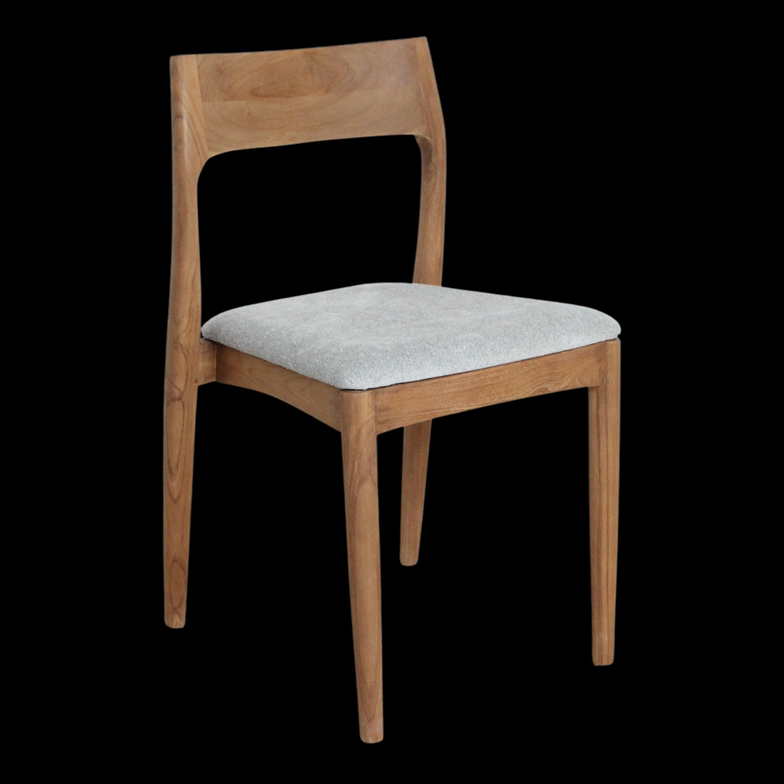 Raw Materials Freya Teakhouten Eetkamerstoel Licht Groen (Set Van 2)