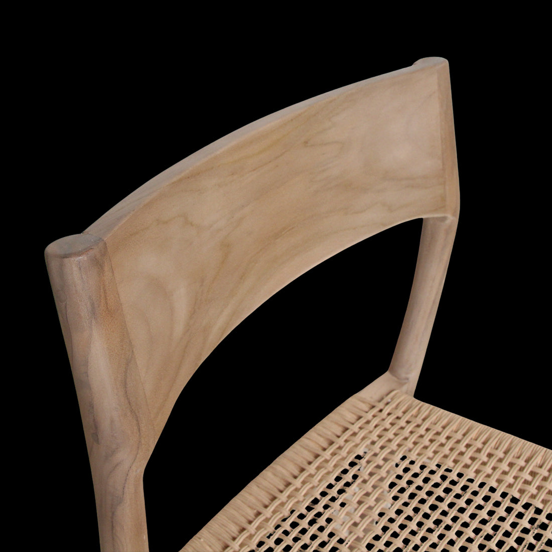 Raw Materials Freya Licht Teakhouten Tuinstoel - Naturel (Set Van 2)