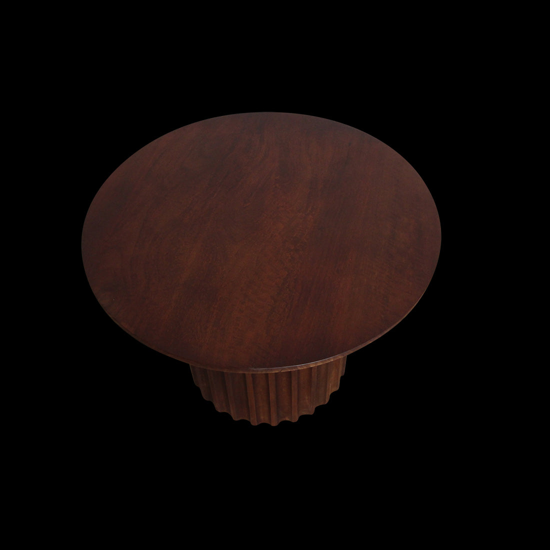 Raw Materials Bullnose Bijzettafel Omgekeerd Bruin Ø 55 Cm