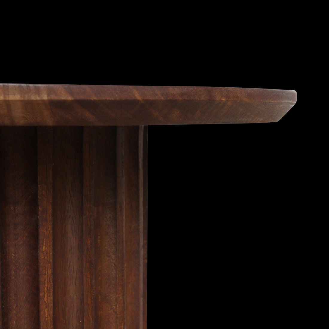 Raw Materials Bullnose Bijzettafel Omgekeerd Bruin Ø 55 Cm