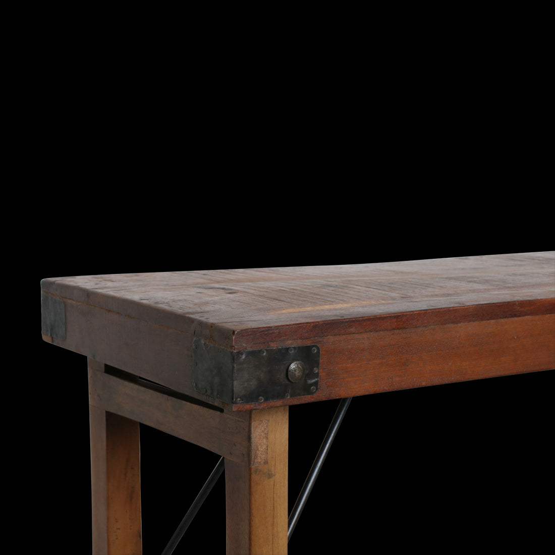 Raw Materials Inklapbare Wandtafel Bruin - 165x40cm