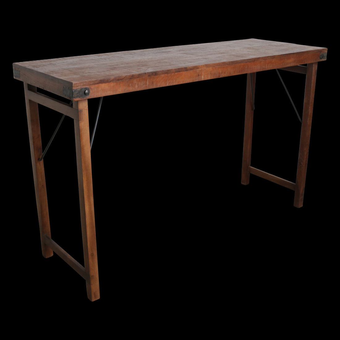 Raw Materials Inklapbare Bartafel Bruin - 170x60x107cm