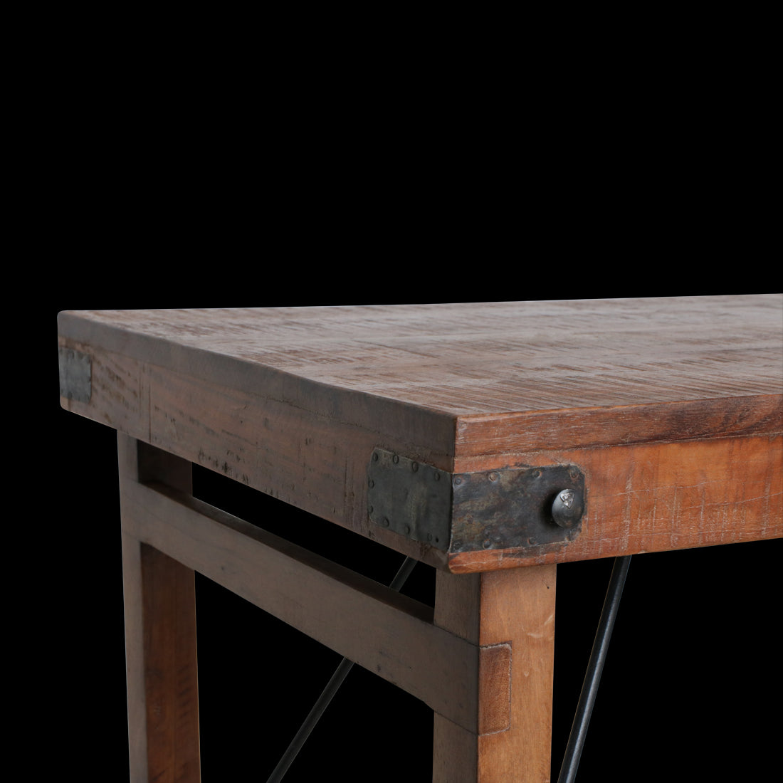 Raw Materials Inklapbare Bartafel Bruin - 170x60x107cm