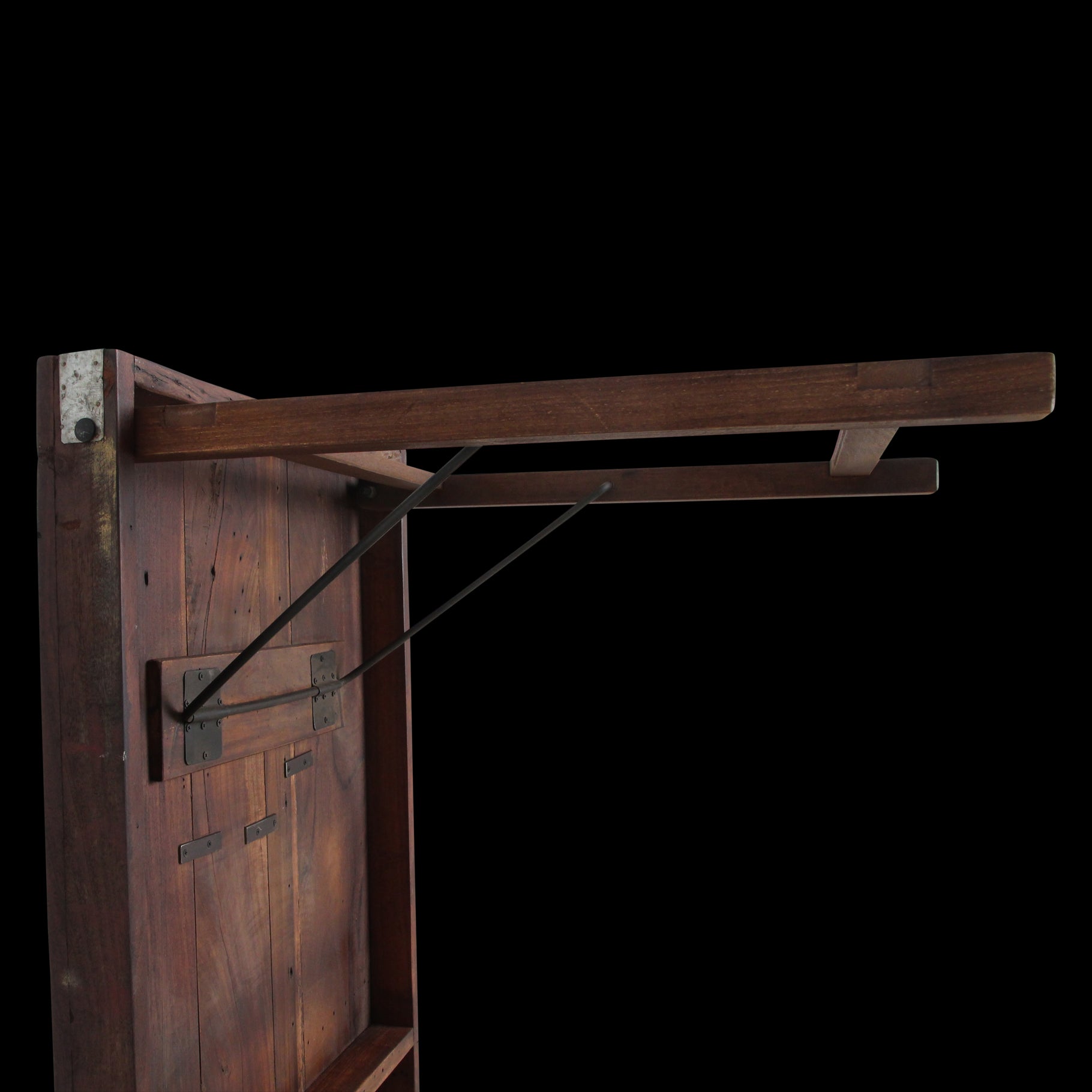 Raw Materials Eettafel Vintage Inklapbaar 165x75cm Gerecycled Hout