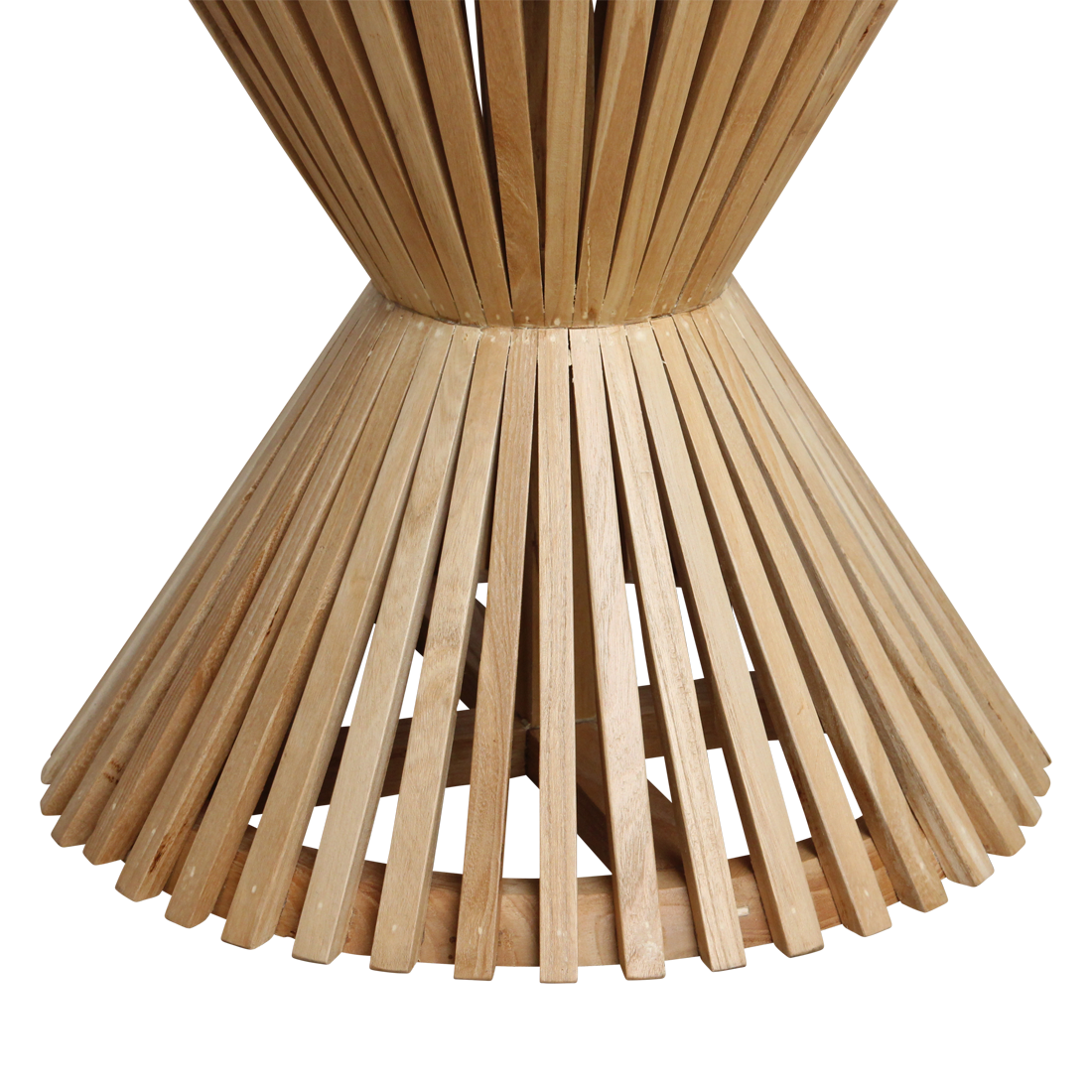 Raw Materials Bijzettafel Infinity Hourglass Rond 46cm Marmer