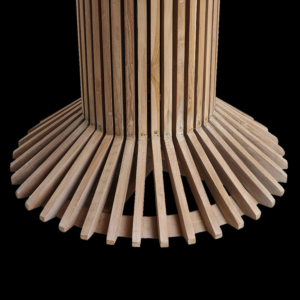 Raw Materials Eiffel Teakhouten Ronde Eettafel - Ø 120cm