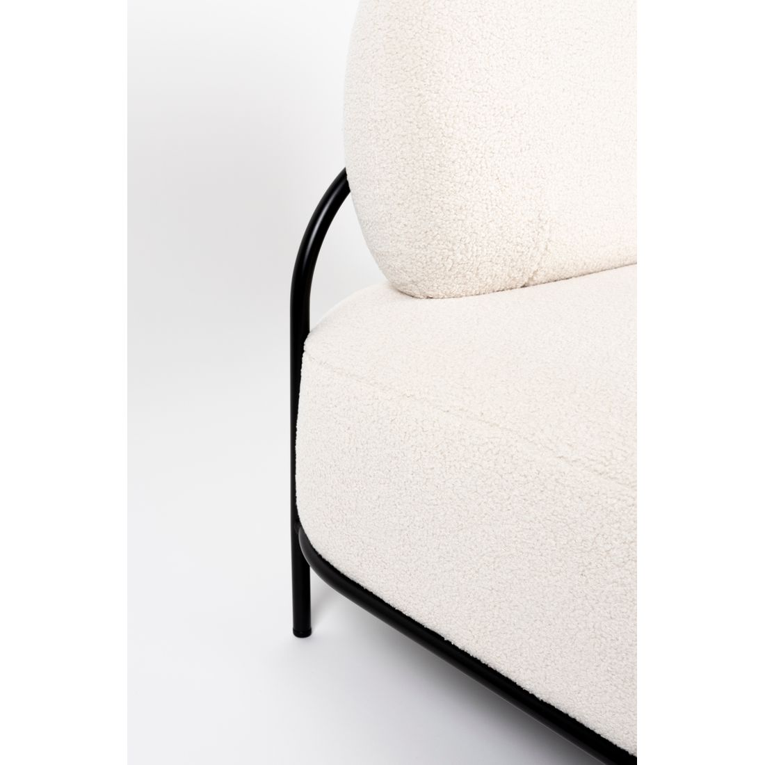 White Label Living 2-zits Polly Teddy Wit - KwaliteitWonen.nl