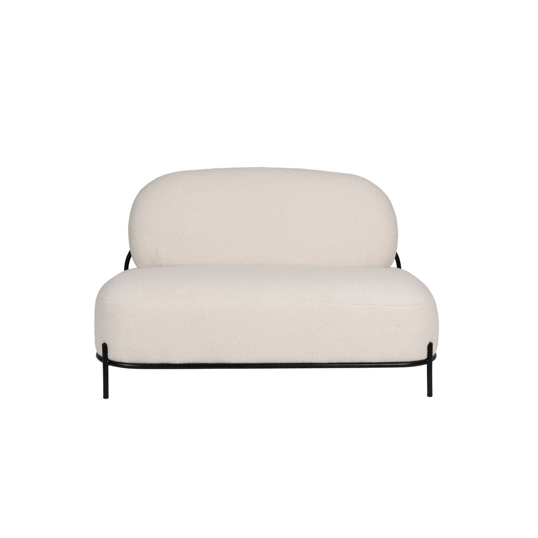 White Label Living 2-zits Polly Teddy Wit - KwaliteitWonen.nl