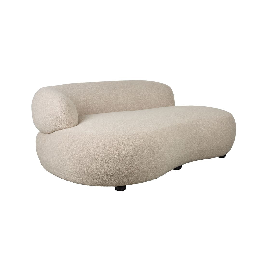 White Label Living 2.5-zits Bank Noxx Teddy Beige - KwaliteitWonen.nl