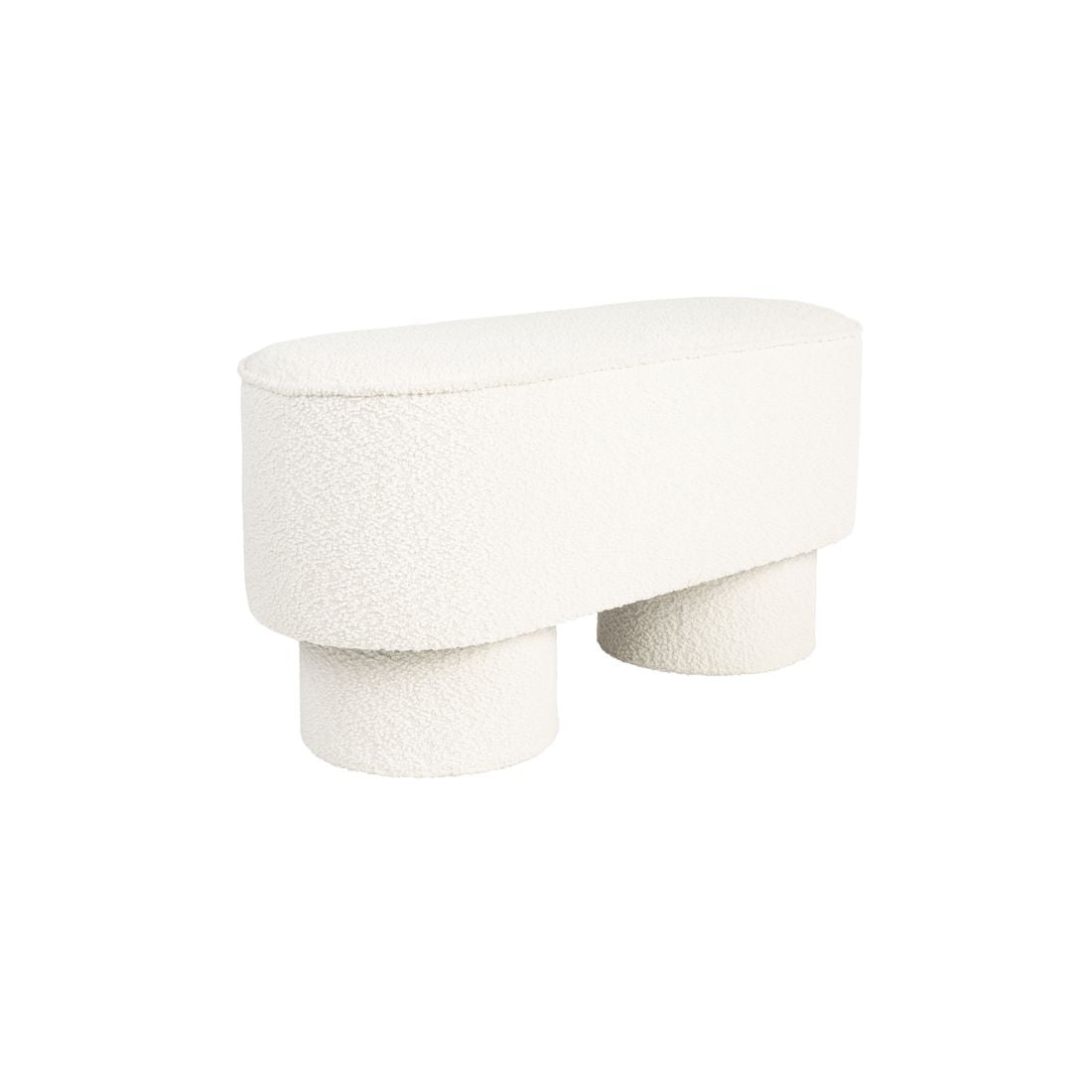 White Label Living Bankje Marcos Wit - KwaliteitWonen.nl