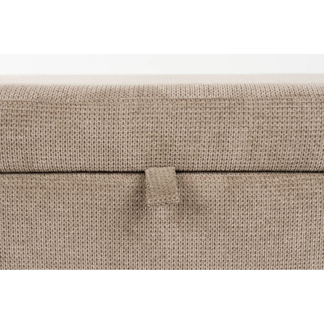 White Label Living Bankje Miro Beige - KwaliteitWonen.nl