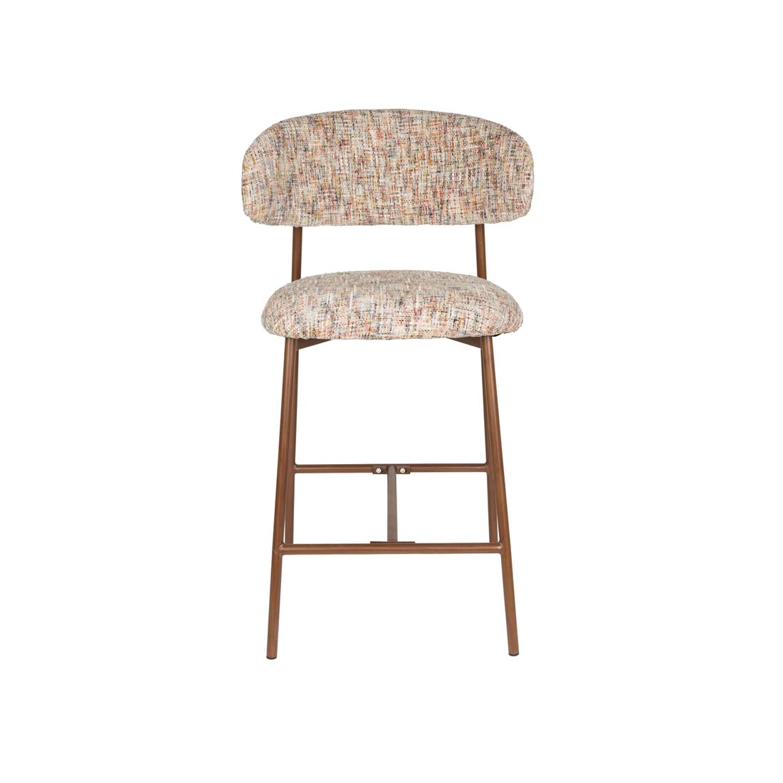 White Label Living Barkruk Claes Multicolour - KwaliteitWonen.nl