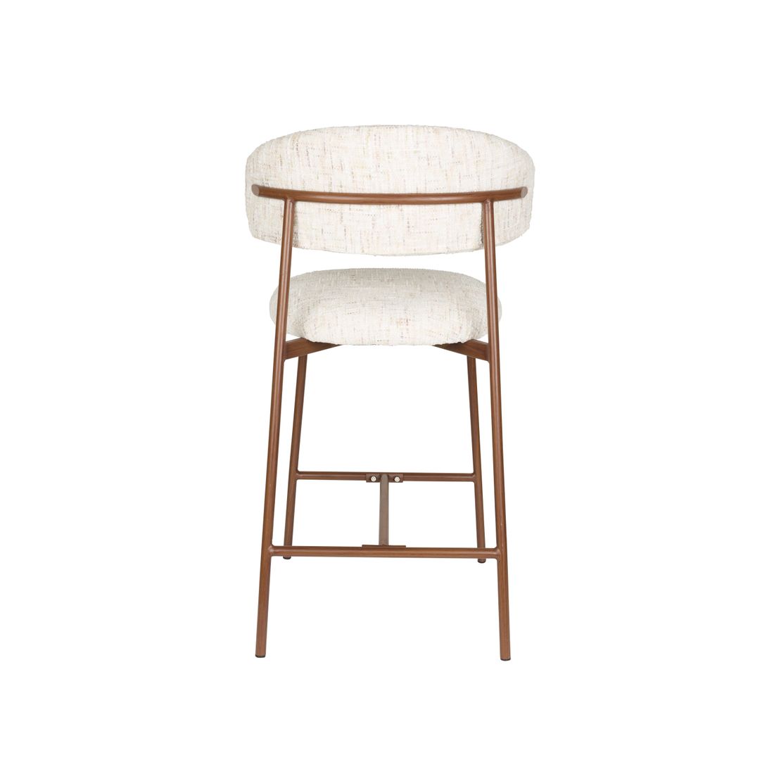 White Label Living Barkruk Claes Off-White - KwaliteitWonen.nl