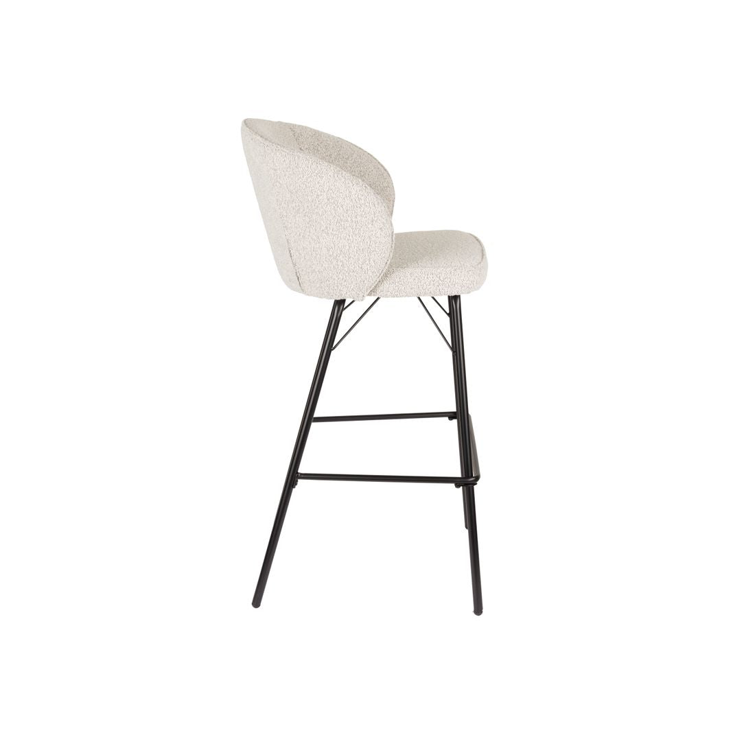 White Label Living Barkruk Joa Beige - KwaliteitWonen.nl