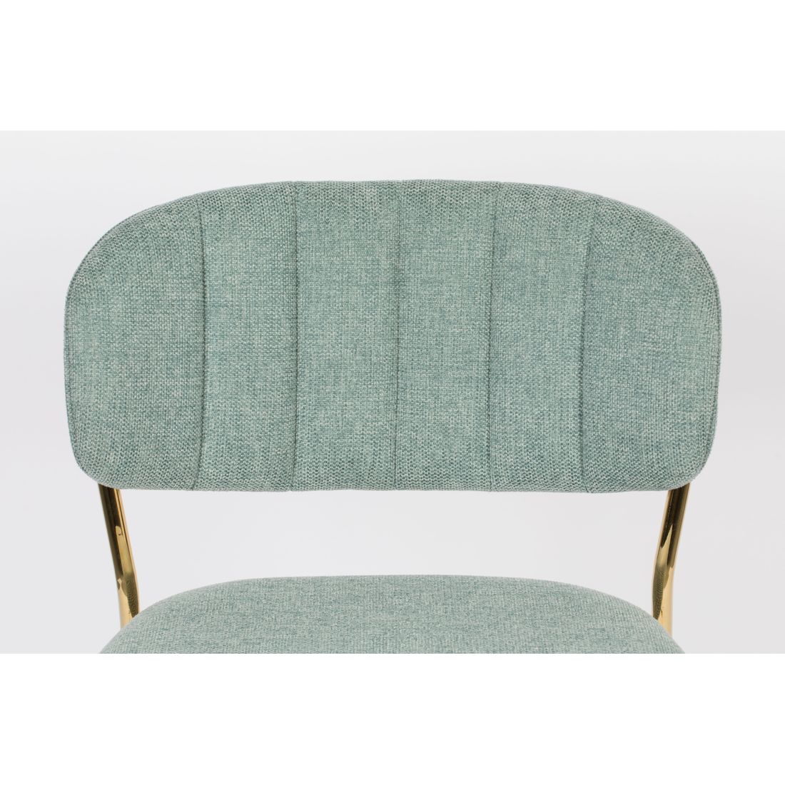 White Label Living Barkruk Jolien Goud Groen - KwaliteitWonen.nl