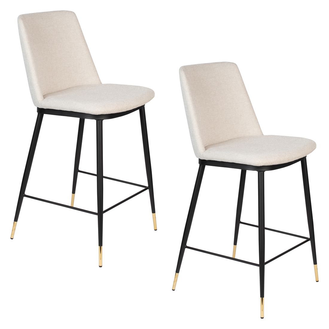 White Label Living Barkruk Lionel Beige - KwaliteitWonen.nl