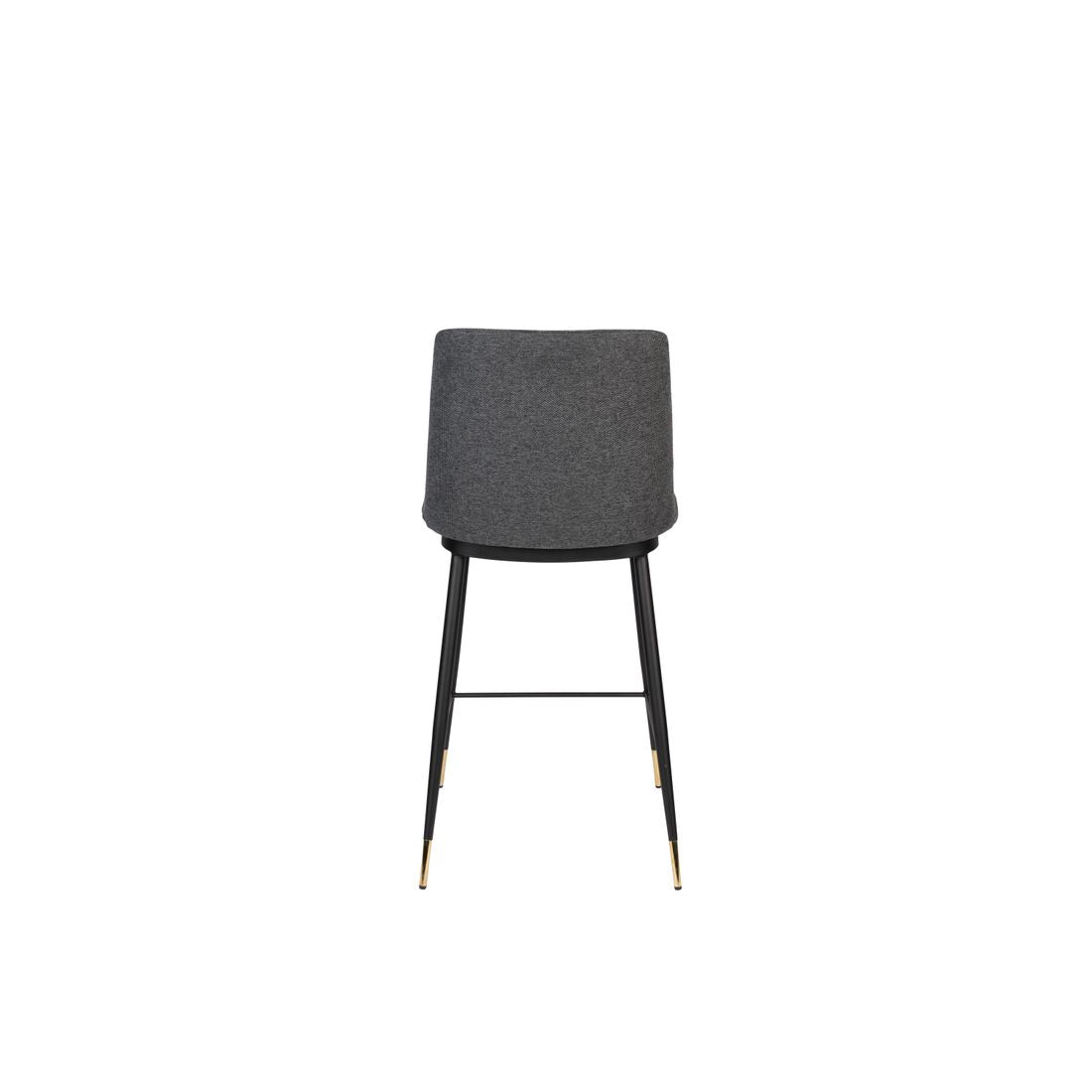 White Label Living Barkruk Lionel Donkergrijs - KwaliteitWonen.nl