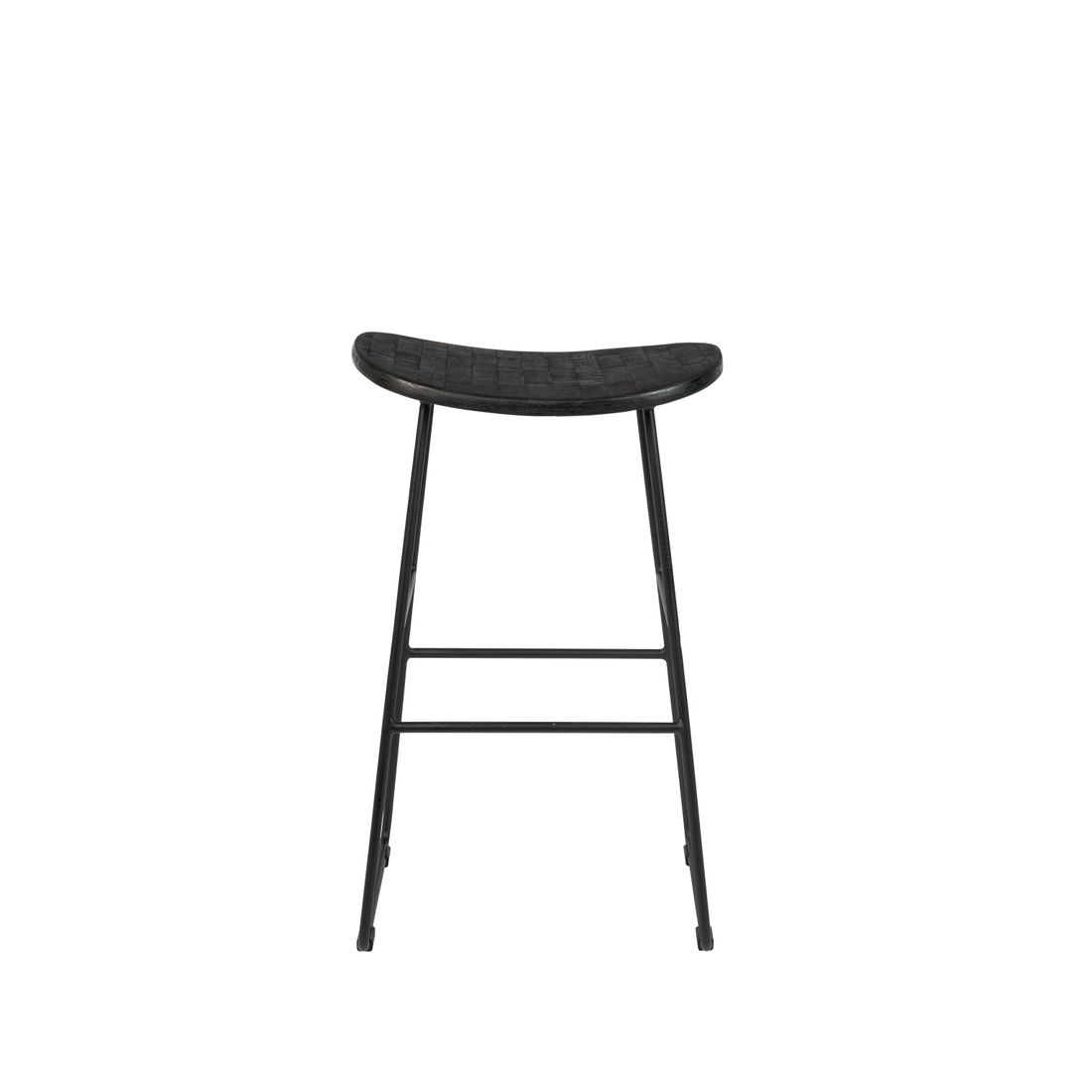 White Label Living Barkruk Tangle Zwart - KwaliteitWonen.nl