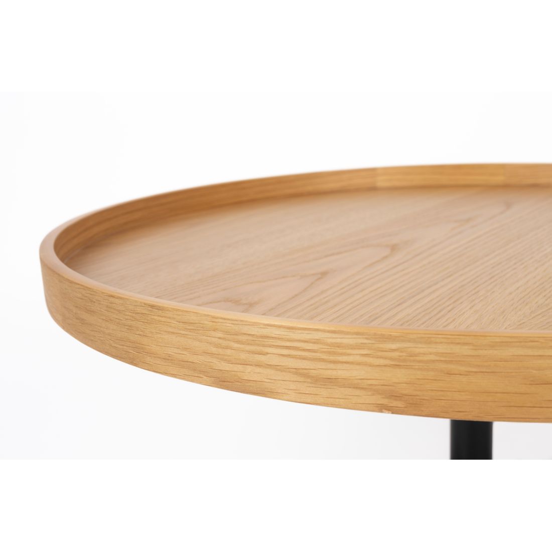 White Label Living Bijzettafel Yuri Naturel Eiken L - KwaliteitWonen.nl