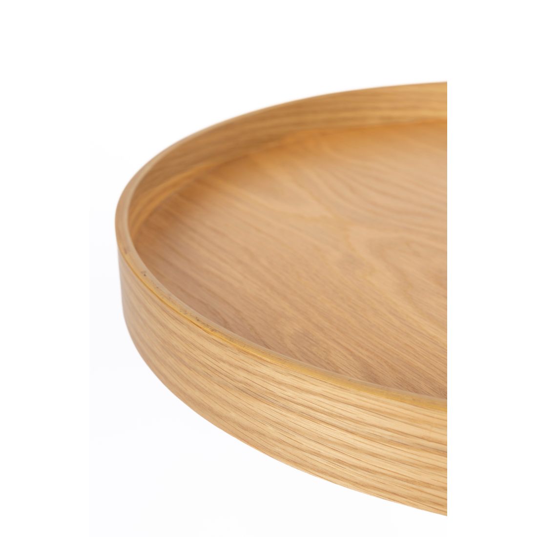 White Label Living Bijzettafel Yuri Naturel Eiken S - KwaliteitWonen.nl
