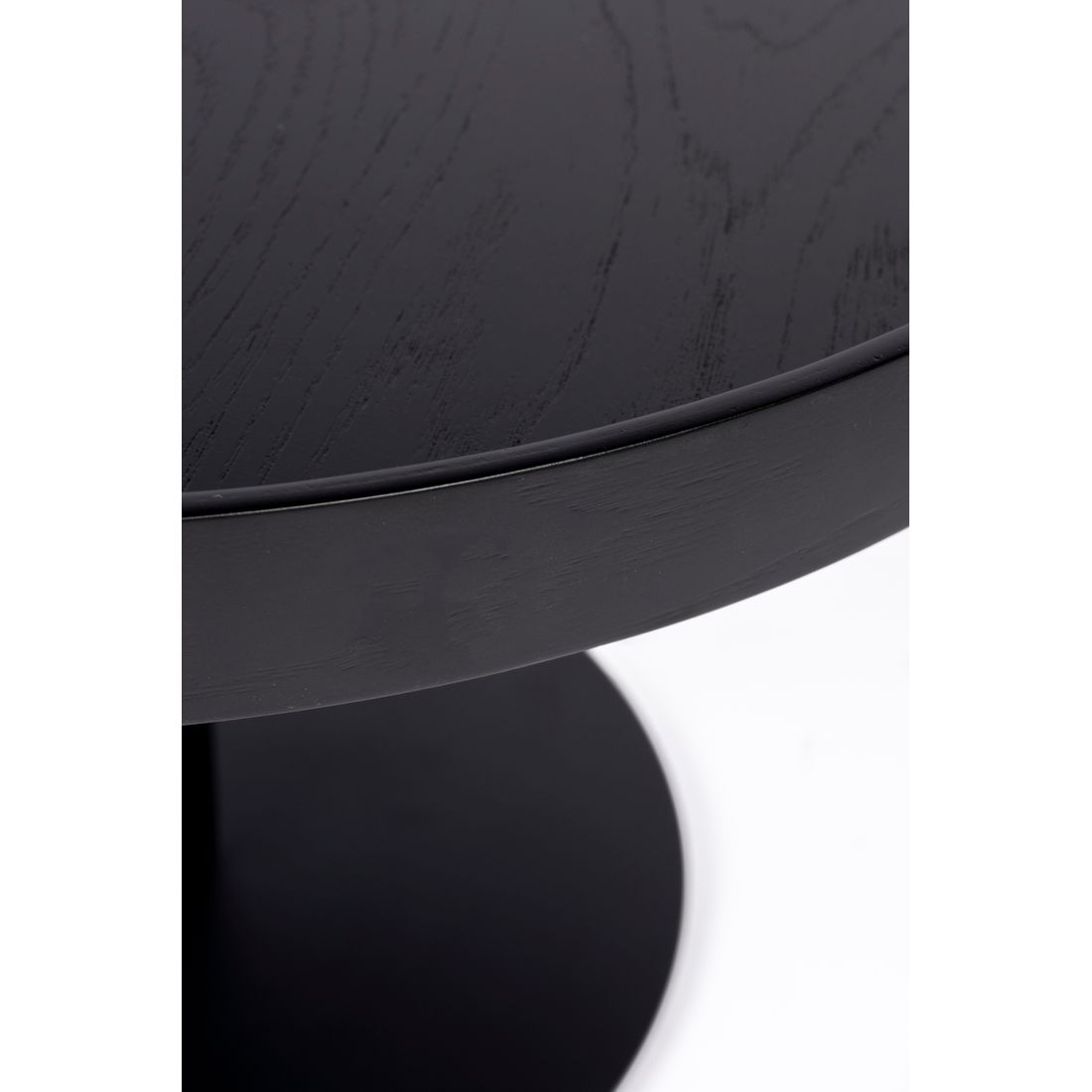 White Label Living Bijzettafel Yuri Zwart M - KwaliteitWonen.nl