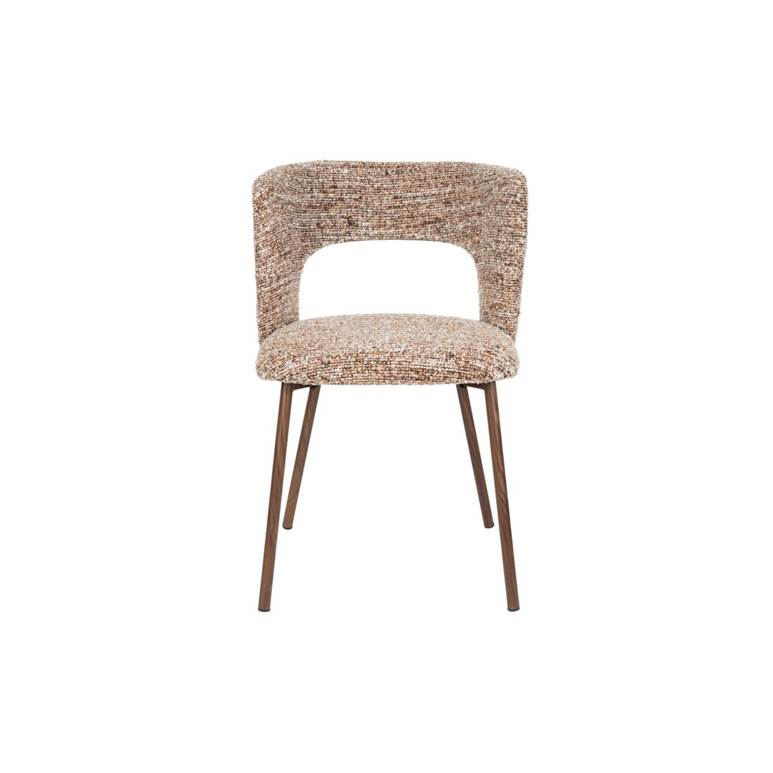 White Label Living Chair Chelsea Brown - KwaliteitWonen.nl