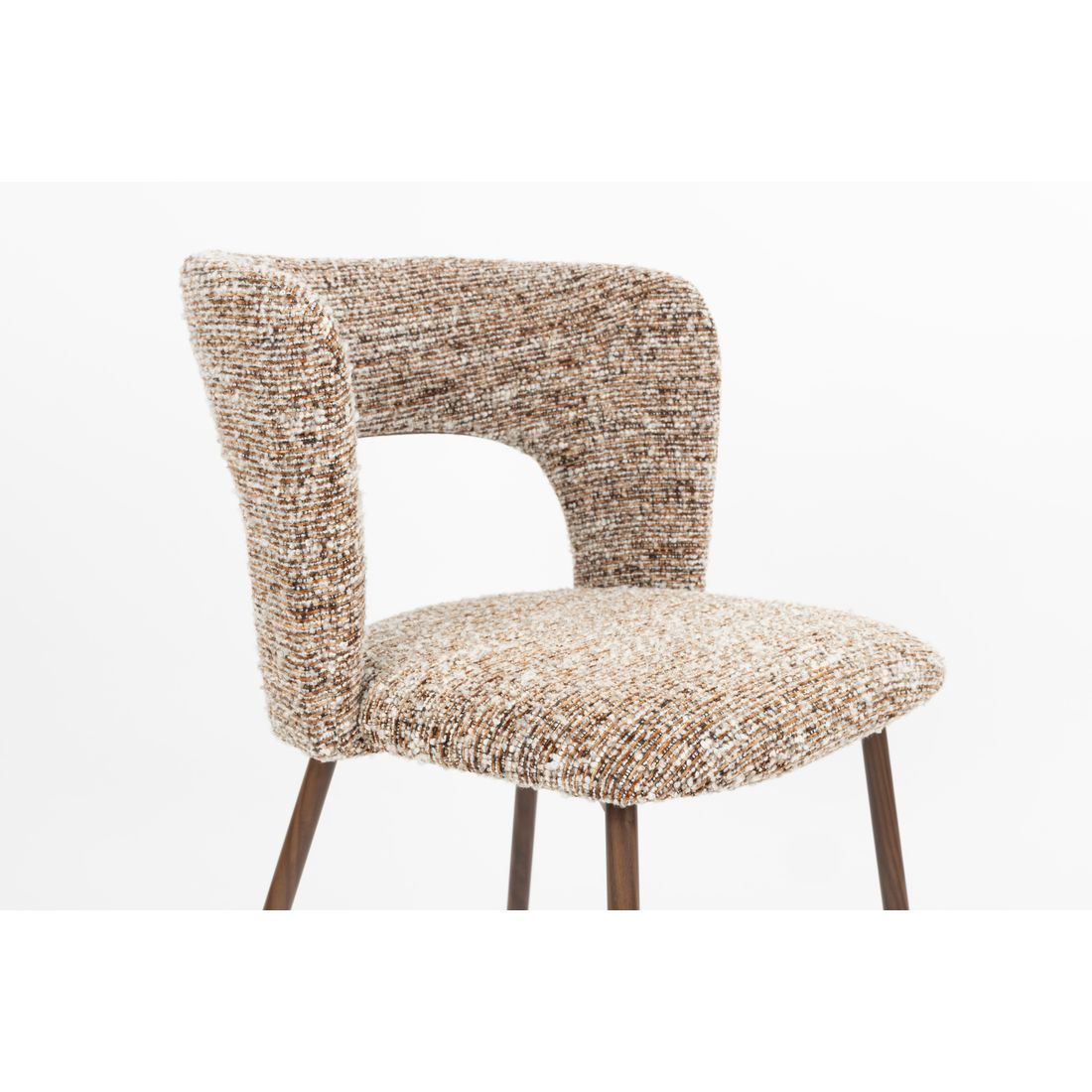 White Label Living Chair Chelsea Brown - KwaliteitWonen.nl