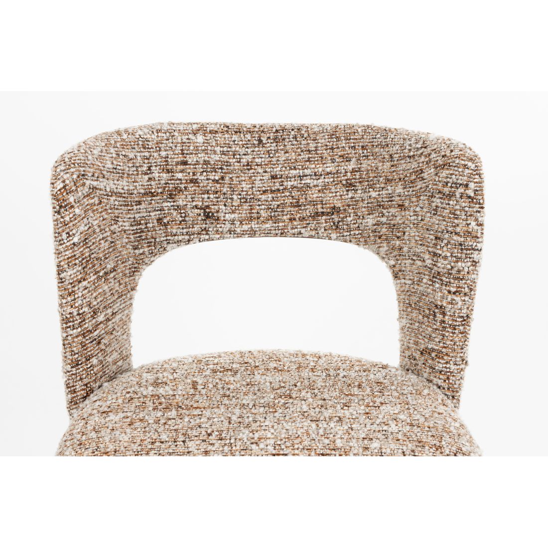 White Label Living Chair Chelsea Brown - KwaliteitWonen.nl