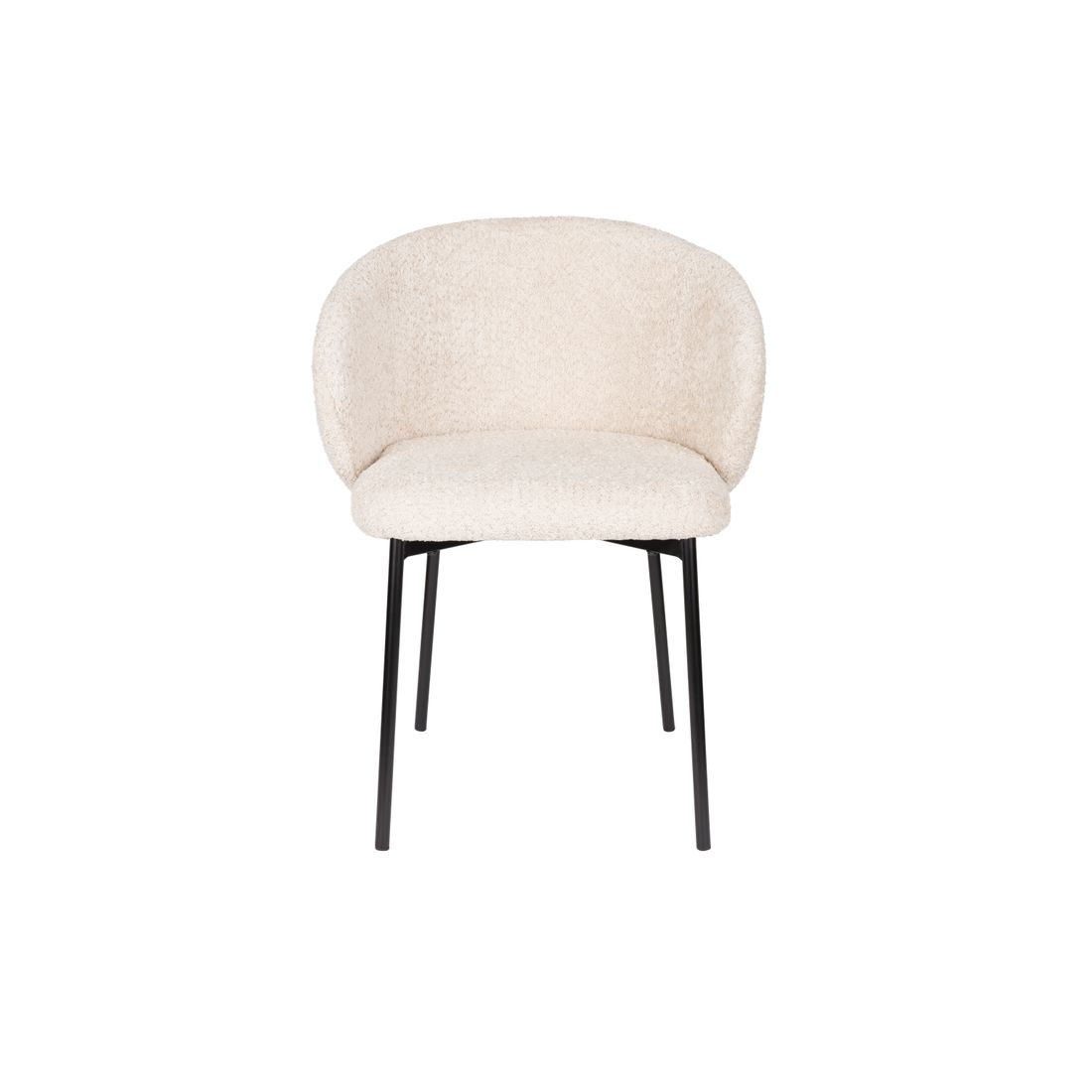 White Label Living Eetkamerstoel Ayle Wit - KwaliteitWonen.nl
