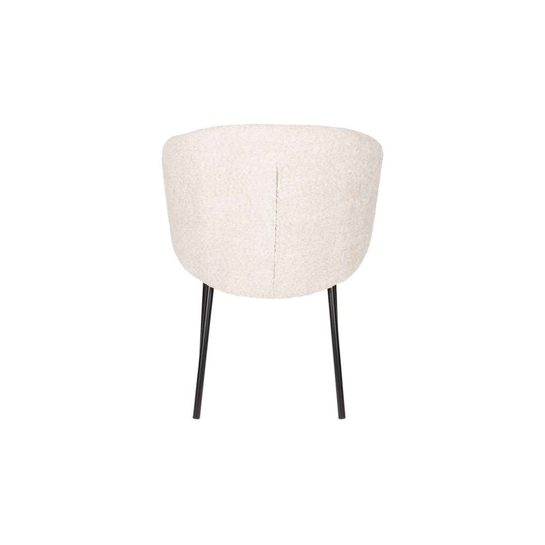 White Label Living Eetkamerstoel Ayle Wit - KwaliteitWonen.nl