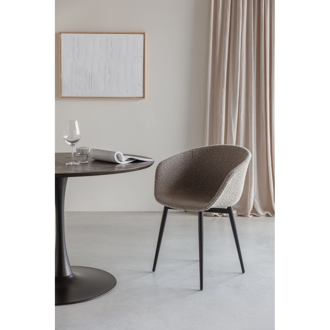 White Label Living Eetkamerstoel Charly - KwaliteitWonen.nl