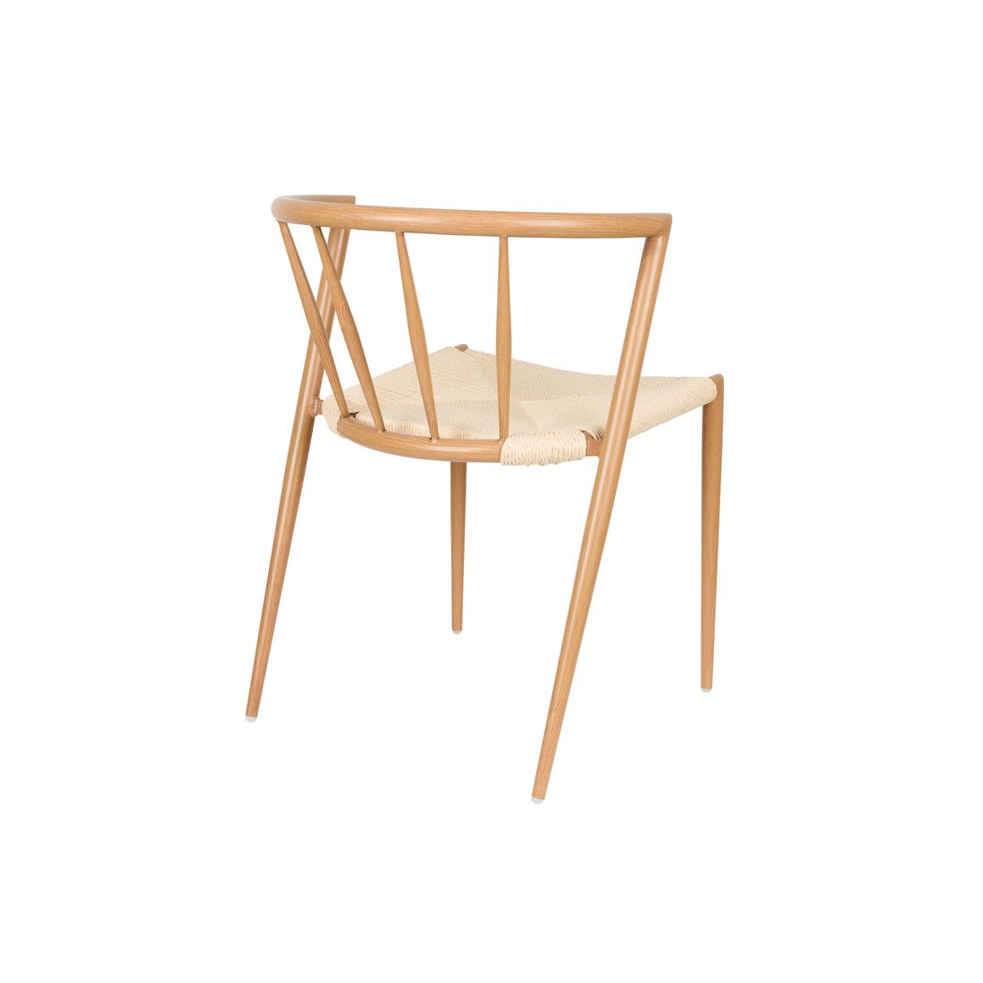 White Label Living Eetkamerstoel Che Naturel Eiken - KwaliteitWonen.nl