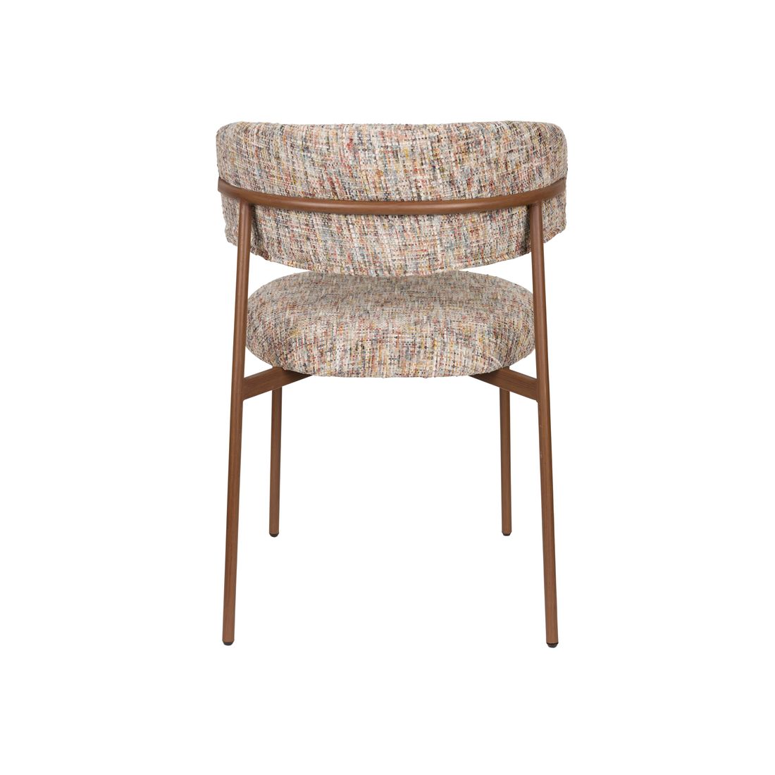 White Label Living Eetkamerstoel Claes Multicolour - KwaliteitWonen.nl