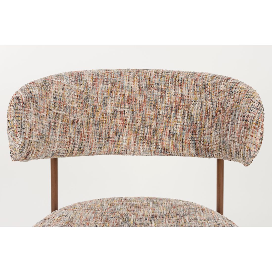 White Label Living Eetkamerstoel Claes Multicolour - KwaliteitWonen.nl