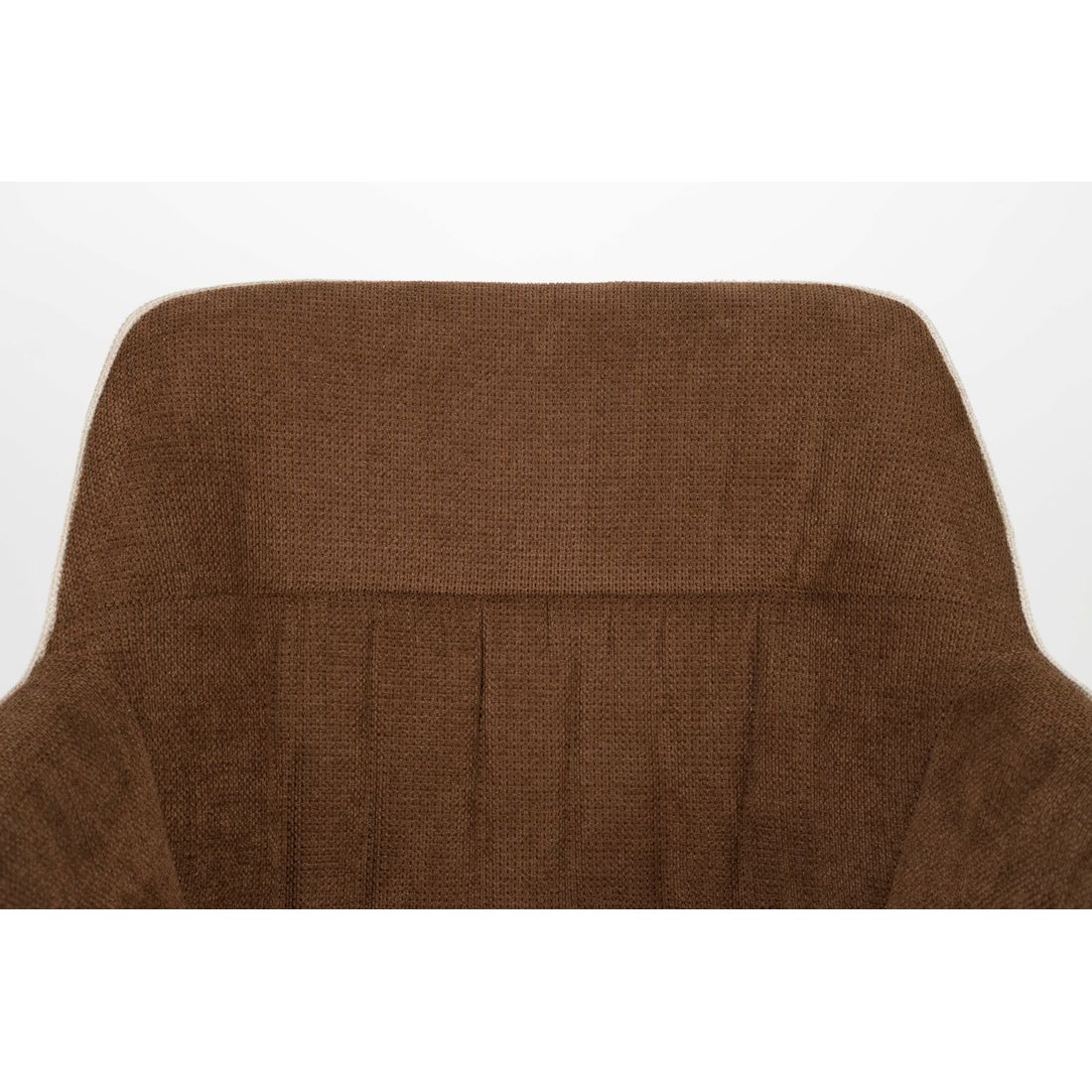 White Label Living Eetkamerstoel Daley Beige / Bruin - KwaliteitWonen.nl