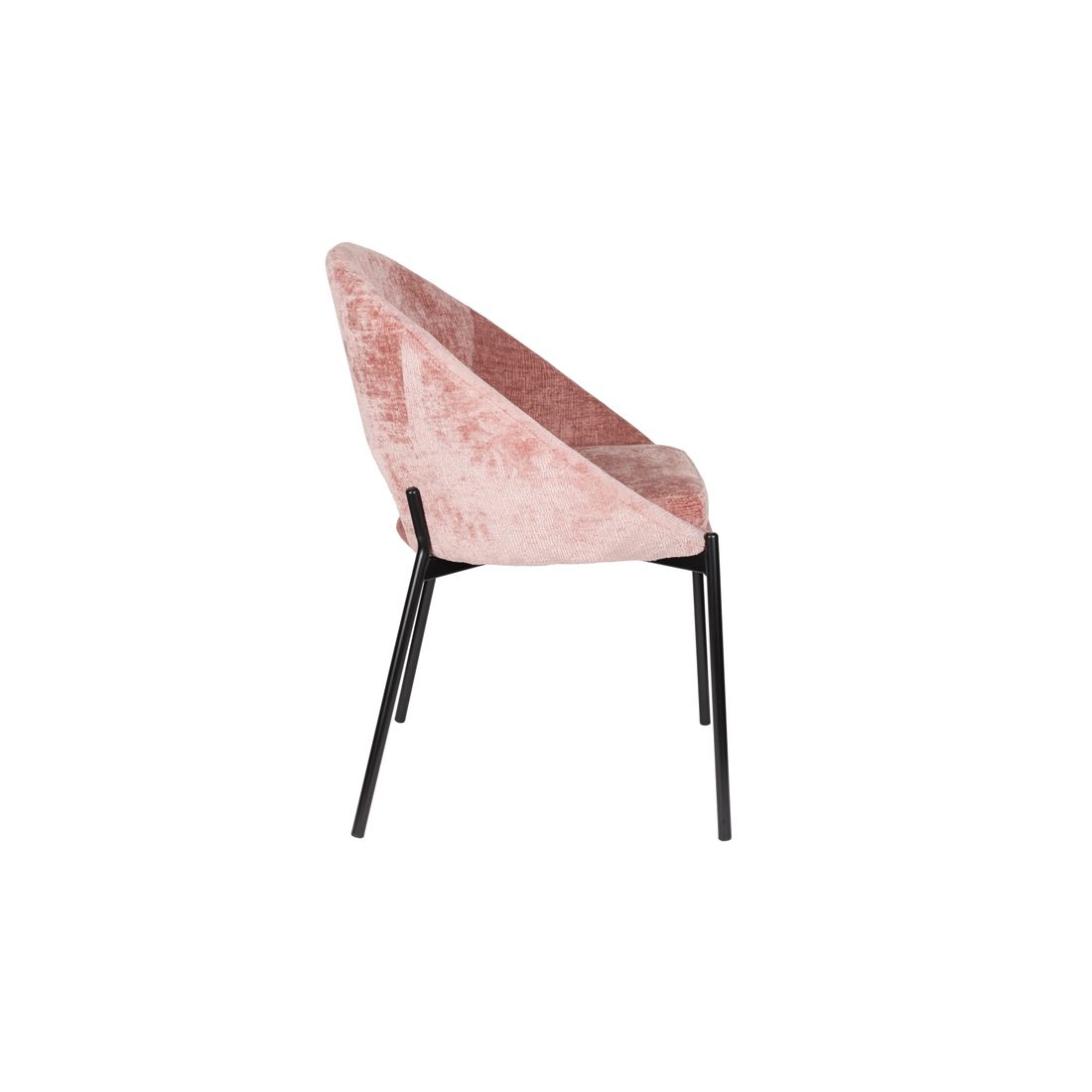 White Label Living Eetkamerstoel Dando Roze - KwaliteitWonen.nl